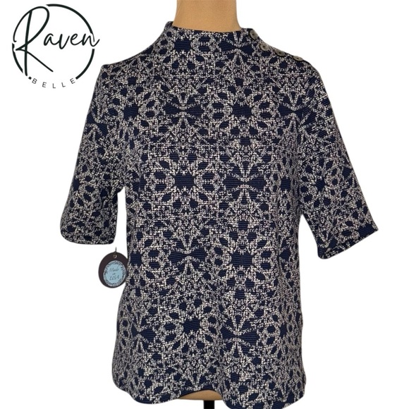 Anthropologie x  Eva Franco Textured Trapeze Top Size M - Picture 1 of 9